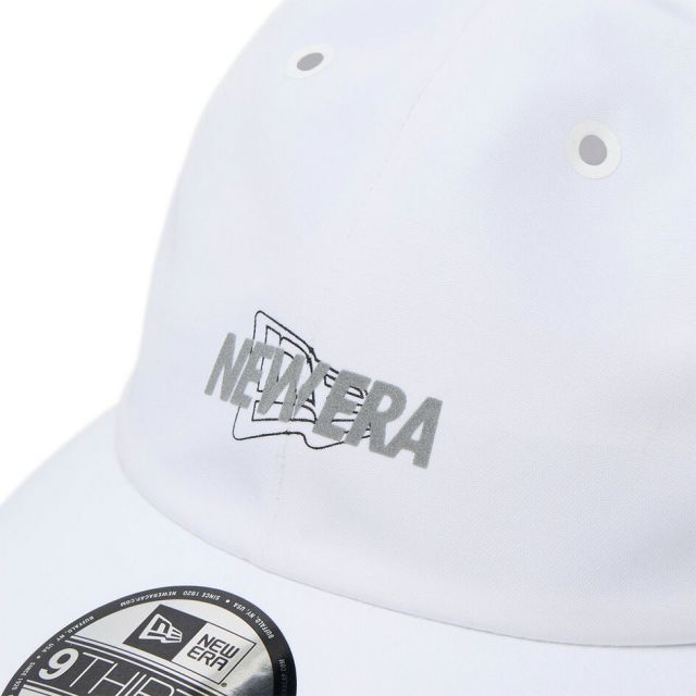 ニューエラ 9THIRTY ノーシーム キャップ NEW ERA No Seam ポリエステル ストレッチ リフレクティブ フラッグロゴ クロスストラップ パフォーマンス ランニング スポーツ ユニセックス ブラック ホワイト 14744679 14744678 PA 930 NO SEAM OVERLAP LOGO メール便