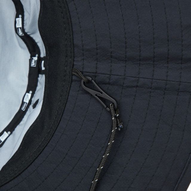 ニューエラ アドベンチャー ワイドブリム ハット 15D 3Lナイロン ブラック 14774356 NEW ERA ADVENTURE WIDE BRIM 日本製 SAITOS パッカブル 耐水 透湿 抗菌 ユニセックス アウトドア 登山 OD ADV WB 3L NYLON  (260529)
