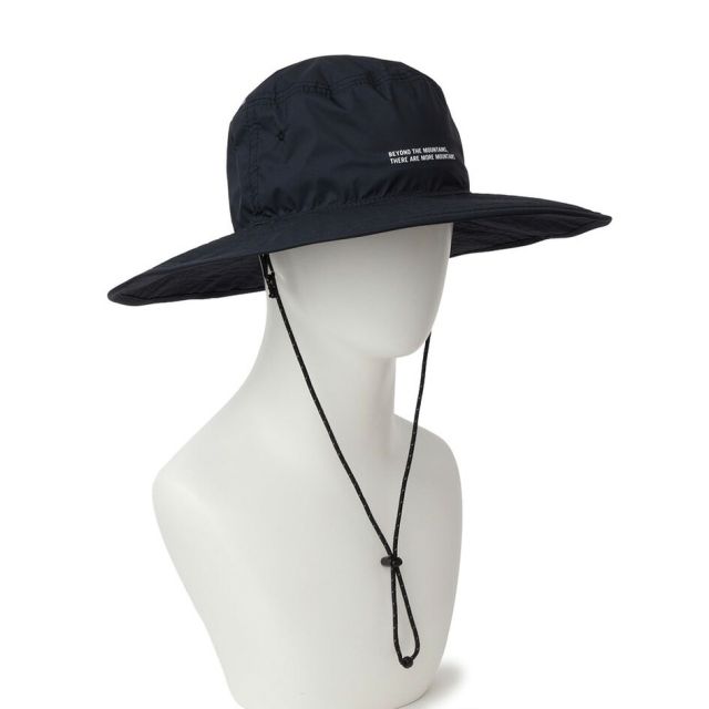 ニューエラ アドベンチャー ワイドブリム ハット 15D 3Lナイロン ブラック 14774356 NEW ERA ADVENTURE WIDE BRIM 日本製 SAITOS パッカブル 耐水 透湿 抗菌 ユニセックス アウトドア 登山 OD ADV WB 3L NYLON  (260529)