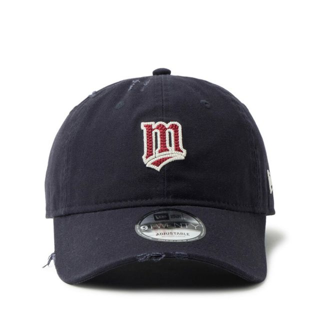 ニューエラ 9TWENTY MLB クーパーズタウン ダメージドダックキャンバス キャップ NEW ERA 14745043 14745073 14745077 ヤンキース ツインズ ドジャース オーシャンサイドブルー ネイビー ブラウンスエード ウォッシュ ヴィンテージ コットン ユニセックス