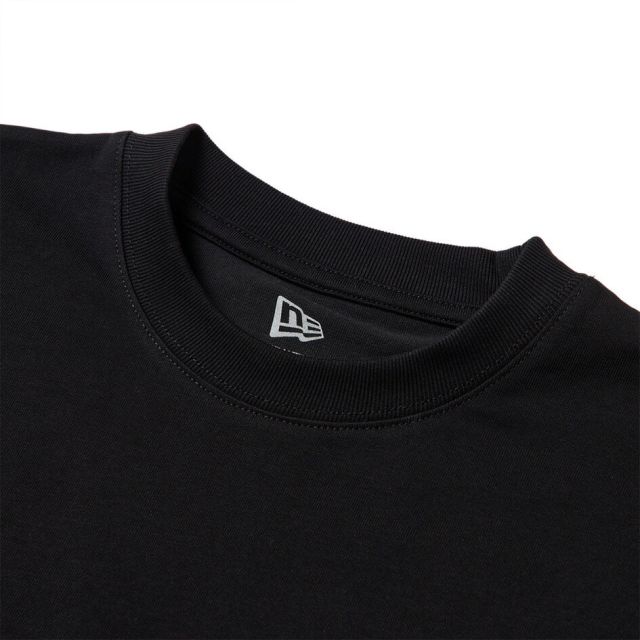 ニューエラ Tシャツ 半袖 NEW ERA 15129308 15129309 オーバーサイズ MLB ヤンキース ドジャース キャップフォト ホワイト ブラック ドロップショルダー メンズ レディース ユニセックス 秋 プレゼント ギフト メール便