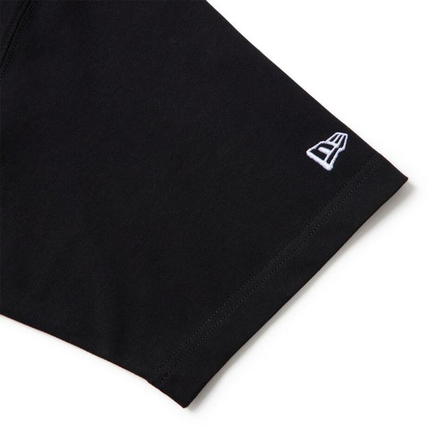 ニューエラ Tシャツ 半袖 NEW ERA 15129308 15129309 オーバーサイズ MLB ヤンキース ドジャース キャップフォト ホワイト ブラック ドロップショルダー メンズ レディース ユニセックス 秋 プレゼント ギフト メール便