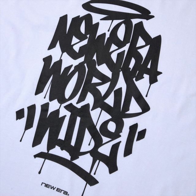 ニューエラ Tシャツ 長袖 NEW ERA 15129363 15129365 15129366 オーバーサイズ ロンT タギングロゴ ホワイト バーントウッド ブラック 8オンス メンズ レディース ユニセックス 秋 冬 プレゼント ギフト