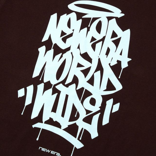 ニューエラ Tシャツ 長袖 NEW ERA 15129363 15129365 15129366 オーバーサイズ ロンT タギングロゴ ホワイト バーントウッド ブラック 8オンス メンズ レディース ユニセックス 秋 冬 プレゼント ギフト
