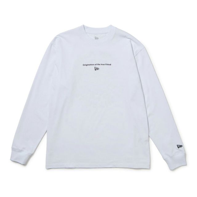 ニューエラ ロンT 長袖 NEW ERA 15129369 15129370 15129371 サークルロゴ OOTTF ホワイト バーントウッド ブラック 8オンス レギュラーフィット メンズ レディース ユニセックス 秋 冬 プレゼント
