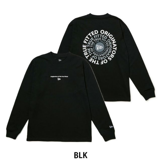 ニューエラ ロンT 長袖 NEW ERA 15129369 15129370 15129371 サークルロゴ OOTTF ホワイト バーントウッド ブラック 8オンス レギュラーフィット メンズ レディース ユニセックス 秋 冬 プレゼント