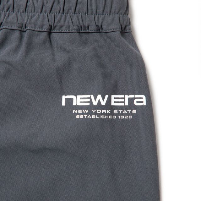 ニューエラ トレーニングパンツ NEW ERA 15135411 15135412 スリム ジャージ ストレッチ 速乾 軽量 セットアップ可 ダークグレー ブラック メンズ レディース ユニセックス スポーツ ジム ランニング 秋 冬 プレゼント