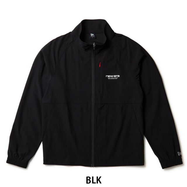 ニューエラ トレーニングジャケット NEW ERA 15135414 15135415 スリム ジャージ ストレッチ 速乾 軽量 セットアップ可 ダークグレー ブラック メンズ レディース ユニセックス スポーツ ジム 秋 冬 プレゼント