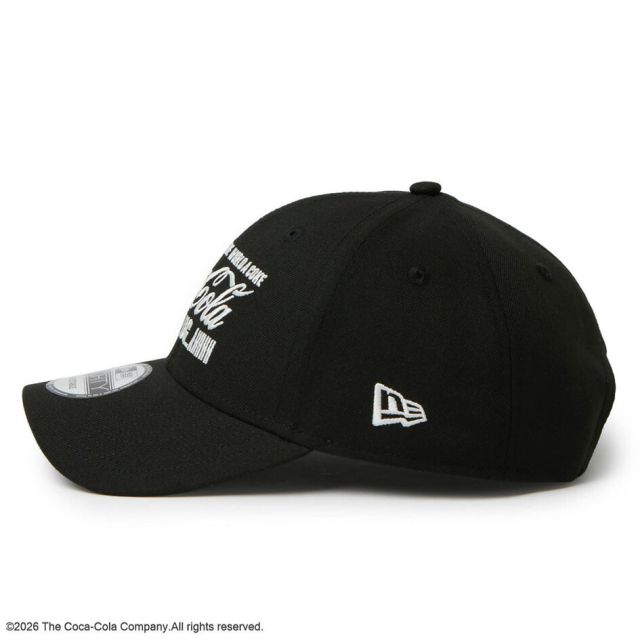 ニューエラ キャップ 9FORTY NEW ERA 15154815 コカコーラ コラボ スナップバック ブラック フリーサイズ サイズ調節 ポリエステル メンズ レディース ユニセックス 帽子 アウトドア プレゼント ギフト