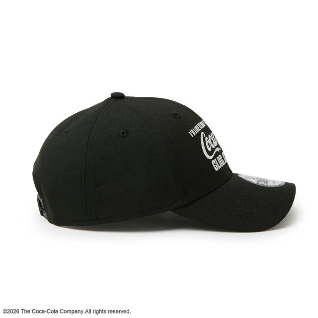 ニューエラ キャップ 9FORTY NEW ERA 15154815 コカコーラ コラボ スナップバック ブラック フリーサイズ サイズ調節 ポリエステル メンズ レディース ユニセックス 帽子 アウトドア プレゼント ギフト
