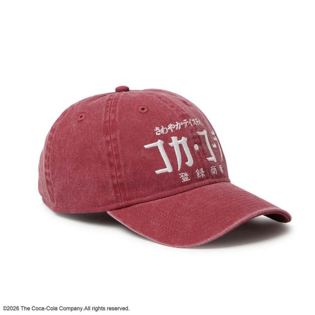 ニューエラ キャップ 9TWENTY NEW ERA 15154854 15154855 コカコーラ コラボ アシッドウォッシュ ラセット ダークグレー 綿100% サイズ調節 メンズ レディース ユニセックス 帽子 昭和レトロ プレゼント