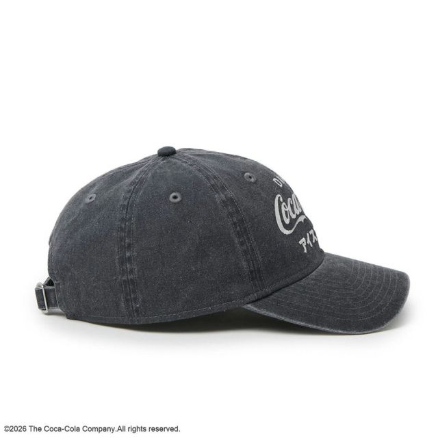 ニューエラ キャップ 9TWENTY NEW ERA 15154854 15154855 コカコーラ コラボ アシッドウォッシュ ラセット ダークグレー 綿100% サイズ調節 メンズ レディース ユニセックス 帽子 昭和レトロ プレゼント