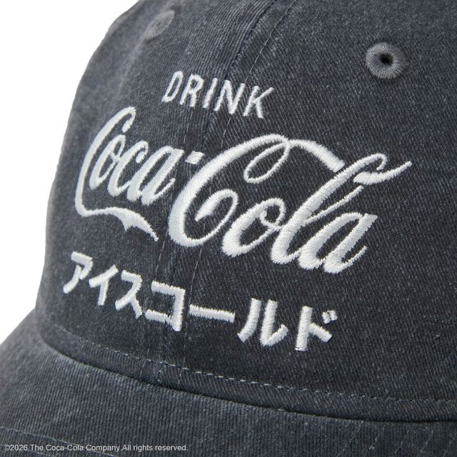 ニューエラ キャップ 9TWENTY NEW ERA 15154854 15154855 コカコーラ コラボ アシッドウォッシュ ラセット ダークグレー 綿100% サイズ調節 メンズ レディース ユニセックス 帽子 昭和レトロ プレゼント