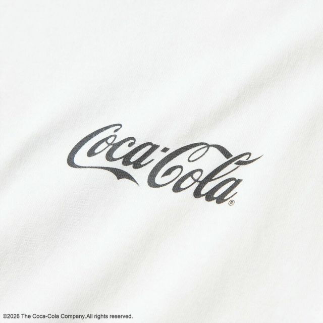 ニューエラ ロンT 長袖 NEW ERA 15154969 15154970 コカコーラ コラボ ウォッシュド 綿100% リラックスフィット オフホワイト ブラック メンズ レディース ユニセックス 秋 冬 プレゼント ギフト