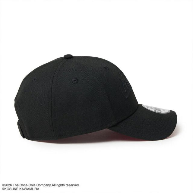 ニューエラ キャップ コカコーラ コラボ 河村康輔 9FORTY NEW ERA 15156410 ブラック コラージュ ポリエステル フリーサイズ サイズ調節 メンズ レディース ユニセックス 帽子 限定 プレゼント ギフト