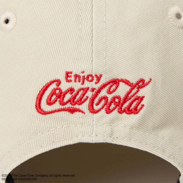 ニューエラ キャップ コカコーラ コラボ 河村康輔 9TWENTY NEW ERA 15156506 15156507 15156508 ホワイト クロームホワイト ブラック サイズ調節 メンズ レディース ユニセックス 帽子 限定 プレゼント