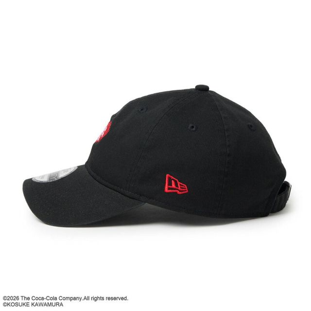 ニューエラ キャップ コカコーラ コラボ 河村康輔 9TWENTY NEW ERA 15156506 15156507 15156508 ホワイト クロームホワイト ブラック サイズ調節 メンズ レディース ユニセックス 帽子 限定 プレゼント