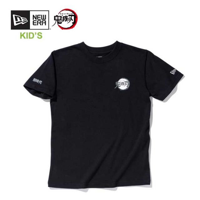 ニューエラ 鬼滅の刃  キッズ tシャツ NEW ERA Youth 半袖 コットン tシャツタイトルロゴ (12864344) 子供服 [メール便] [210826]