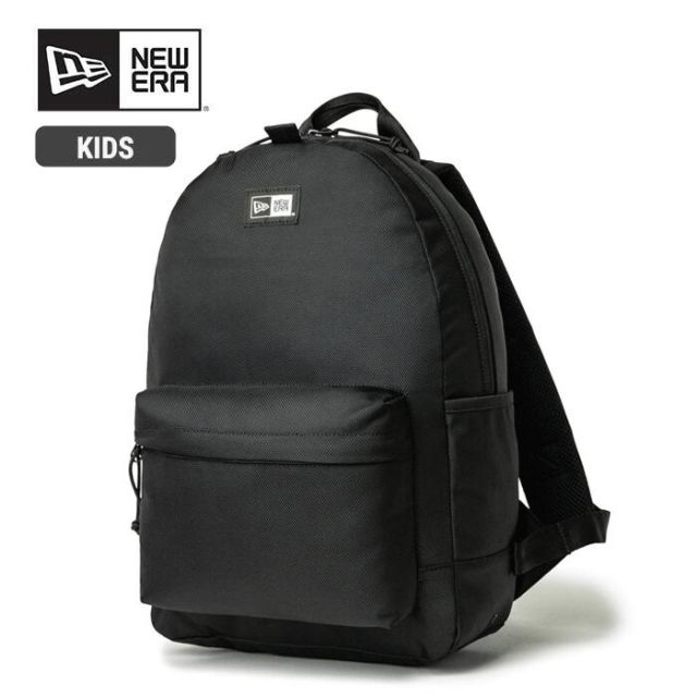 ニューエラ キッズ リュック 18l NEW ERA Youth ライトパック 18L ボックスロゴ BLK 14521293  通学 遠足 学童向けバッグ 小学生リュック おしゃれ 軽量 丈夫 ポリエステル1680D 男の子 女の子 ユースサイズ (240305)