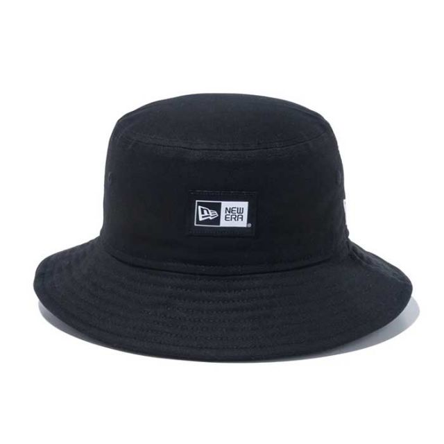ニューエラ 帽子 キッズ ハット NEW ERA KIDS Kid's バケット01 Box Logo ボックスロゴ 13762876  コットン メール便 (240305)