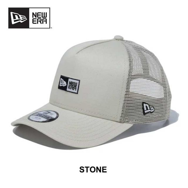 ニューエラ 帽子 キッズ メッシュキャップ 男の子 女の子 ユニセックス NEW ERA YOUTH 940AFTR BOX LOGO スナップバック 子供服 ジュニア ブラック ホワイト (240404)