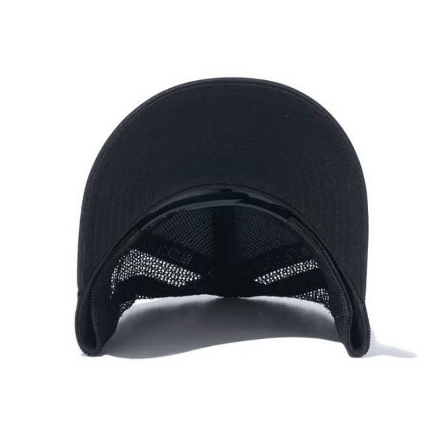 ニューエラ 帽子 キッズ メッシュキャップ 男の子 女の子 ユニセックス NEW ERA YOUTH 940AFTR BOX LOGO スナップバック 子供服 ジュニア ブラック ホワイト (240404)
