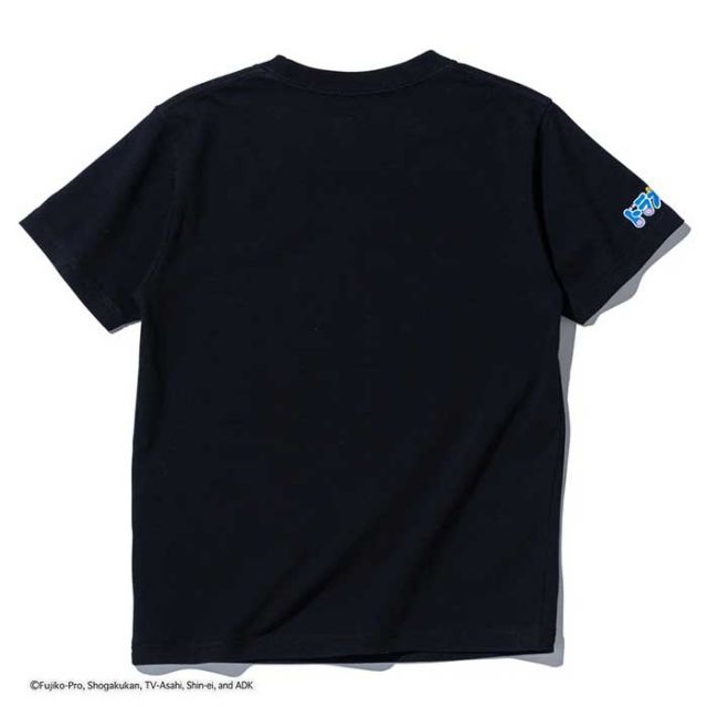 ニューエラ NEWERA ロンt キッズ Youth 半袖 コットン Tシャツ ドラえもん キャップ ブラック YTH SSCT TEE DORAEMON ブラック レギュラーフィット 130 / 140 / 150 メール便 (250121)