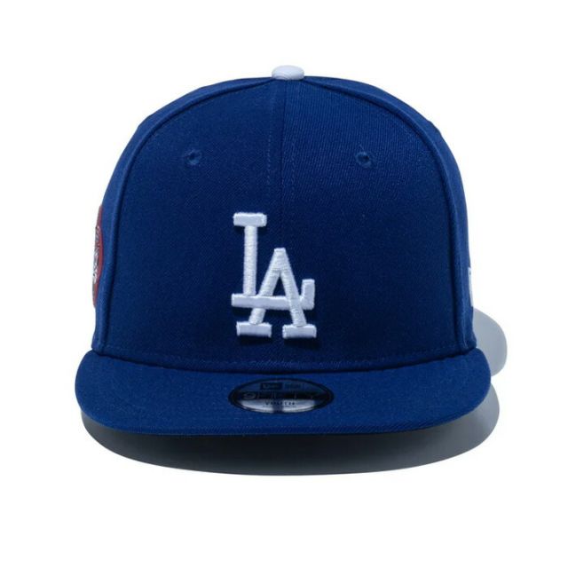 ニューエラ キッズ NEWERA YTH 950 LOSDOD MLB WTTS キッズキャップ MLB 東京シリーズ 2025 限定モデル ドジャース ユースサイズ 子供用 9FIFTY スナップバック 刺繍キャップ (2503)