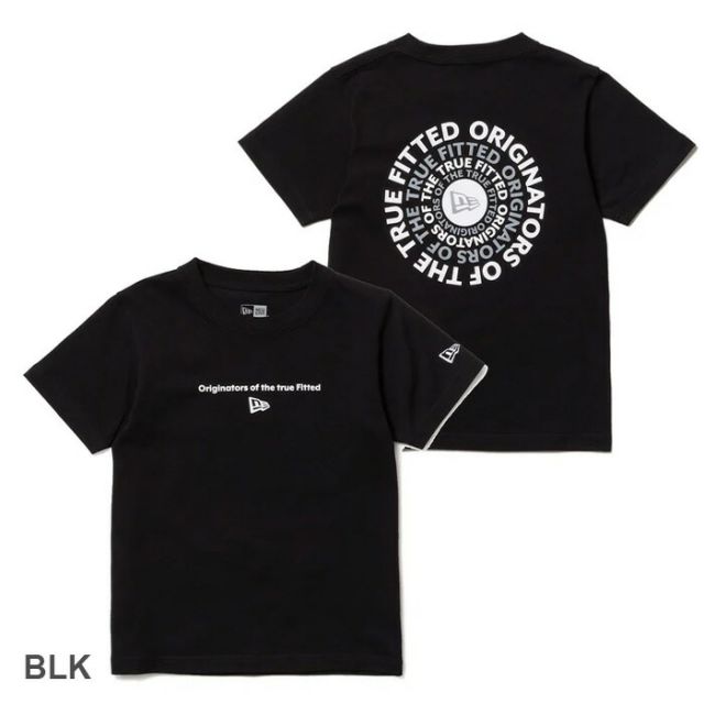 NEWERA YTH SS CT TEE CIRCLE OOTTF
