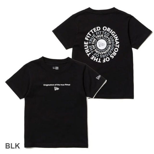 NEWERA YTH SS CT TEE CIRCLE OOTTF
