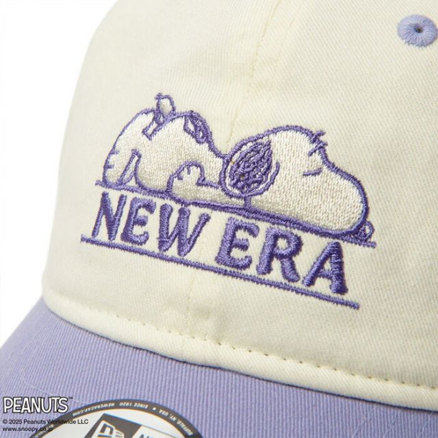 YTH 920 PEANUTS NEWERA キッズ Youth 9TWENTY PEANUTS ニューエラ スヌーピー キャップ キッズ ピーナッツ 帽子 子供用 ブラック 9TWENTY PEANUTS クロスストラップ (250411)