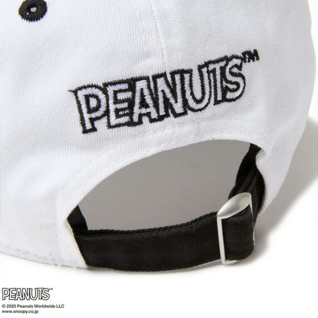 YTH 920 PEANUTS NEWERA キッズ Youth 9TWENTY PEANUTS ニューエラ スヌーピー キャップ キッズ ピーナッツ 帽子 子供用 ブラック 9TWENTY PEANUTS クロスストラップ (250411)