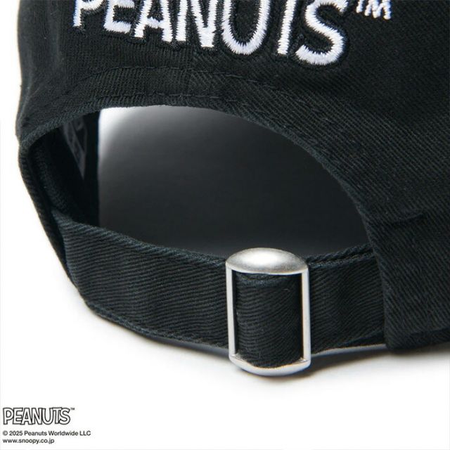 YTH 920 PEANUTS ICECREAM キッズ Youth 9TWENTY PEANUTS アイスクリーム ニューエラ スヌーピー キャップ キッズ ピーナッツ 帽子 ブラック 子供用 ユースサイズ 9TWENTY PEANUTS (250411)