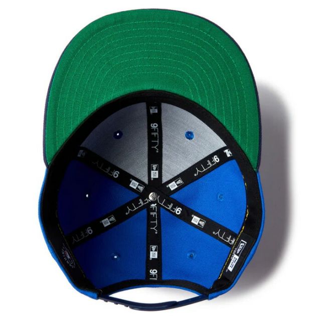 YTH950 GORO ニューエラ キッズ Youth 9FIFTY Powered by GORO NAKATSUGAWA（min-nano）キッズ キャップ スナップバック 9FIFTY ミンナノ コラボ ロサンゼルスドジャース 野球帽 ユースサイズ 中津川吾郎 MINNAN0 (250411)