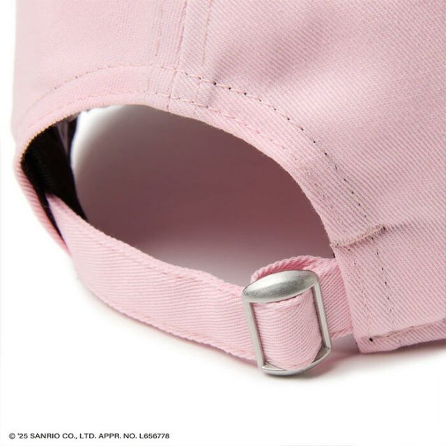 YTH 920 KITTY NECAP キッズ Youth 9TWENTY HELLO KITTY キャップ ニューエラ ハローキティ キャップ コラボ 9TWENTY キッズ ユースサイズ クロスストラップ ブラック 女の子 男の子 帽子 子供用  (250411)