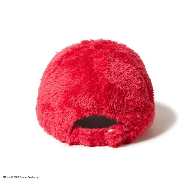 ニューエラ NEWERA YTH 920 SESAME FACE ELMO Youth 9TWENTY SESAME STREET セサミストリート Elmo エルモ 14682468 スカーレット レッド キャップ 子供用 ベルクロストラップ ユースサイズ 6〜15歳対応 カーブドバイザー (250904)