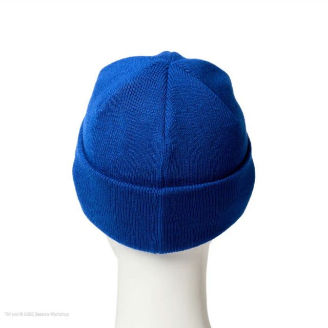 ニューエラ NEWERA KIDS BC KNIT SESAME FACE キッズ Kid’s ベーシック カフニット SESAME STREET セサミストリート Cookie Monster クッキーモンスター 14682536 ブルー ニット帽 ビーニー ユース 6〜15歳対応  メール便 (250904)