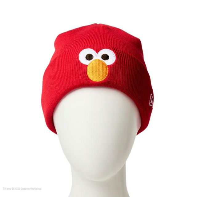 ニューエラ NEWERA KIDS BC KNIT SESAME FACE キッズ Kid’s ベーシック カフニット SESAME STREET セサミストリート Cookie Monster クッキーモンスター 14682536 ブルー ニット帽 ビーニー ユース 6〜15歳対応  メール便 (250904)