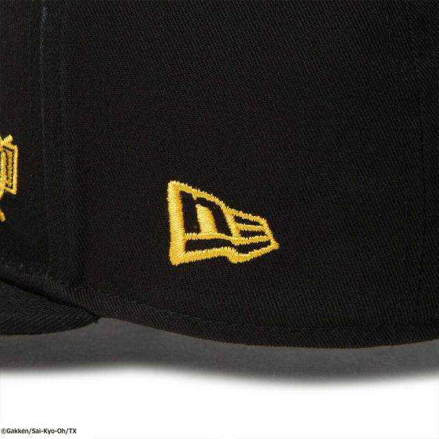 ニューエラ NEWERA YTH950 SAI-KYO-OH LOCK ON キッズ Youth 9FIFTY 最強王図鑑 LOCK ON ライオン ティラノサウルス ブラック コラボキャップ ユースサイズ 6〜15歳対応 スナップバック フラットバイザー 調整可能 子供用帽子 (251011)