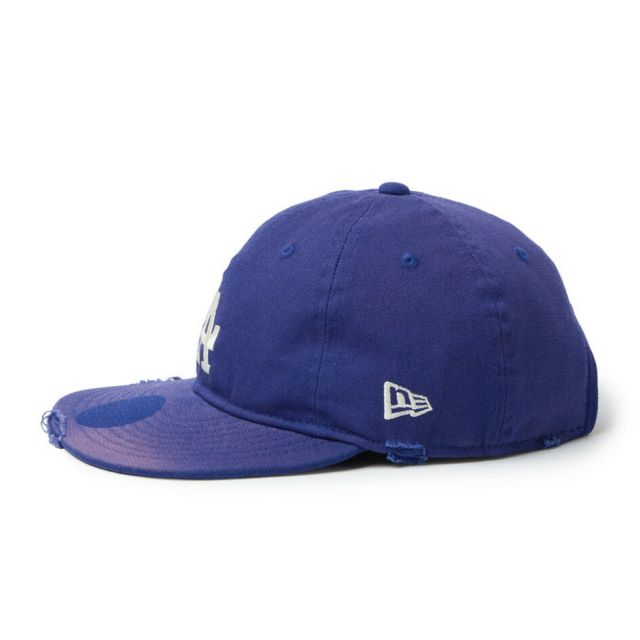 ニューエラ キッズ キャップ ミンナノ Youth 9TWENTY GORO min-nano ダメージ パッカブルバイザー 14880341 14880342 ヤンキース ドジャース 子供 帽子 サイズ調整 NEW ERA 正規品 YTH 920 GORO DAMAGE  (260316)