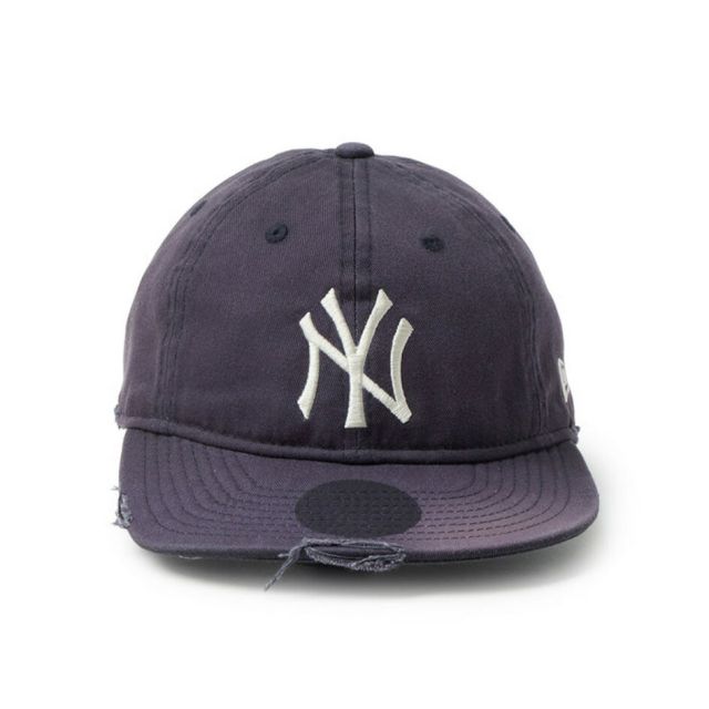 ニューエラ キッズ キャップ ミンナノ Youth 9TWENTY GORO min-nano ダメージ パッカブルバイザー 14880341 14880342 ヤンキース ドジャース 子供 帽子 サイズ調整 NEW ERA 正規品 YTH 920 GORO DAMAGE  (260316)
