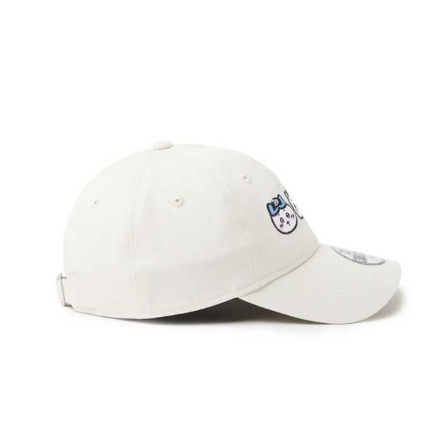ニューエラ キッズ キャップ ちいかわ Youth 9TWENTY NEW ERA 14864477 アイボリー 帽子 子供用 6歳〜15歳 サイズ調整 クロスストラップ カーブドバイザー ハチワレ うさぎ キャラクター コラボ キッズ帽子
