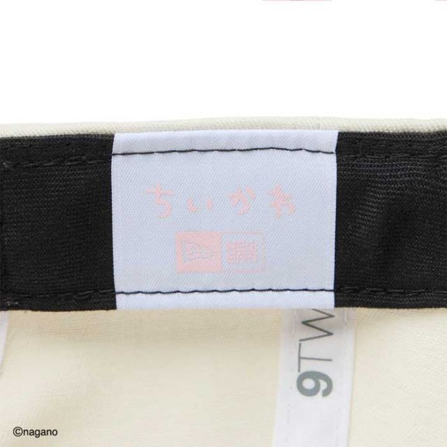 ニューエラ キッズ キャップ ちいかわ Youth 9TWENTY NEW ERA 14864477 アイボリー 帽子 子供用 6歳〜15歳 サイズ調整 クロスストラップ カーブドバイザー ハチワレ うさぎ キャラクター コラボ キッズ帽子