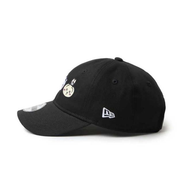 ニューエラ キッズ キャップ ちいかわ Youth 9TWENTY NEW ERA 14864477 アイボリー 帽子 子供用 6歳〜15歳 サイズ調整 クロスストラップ カーブドバイザー ハチワレ うさぎ キャラクター コラボ キッズ帽子
