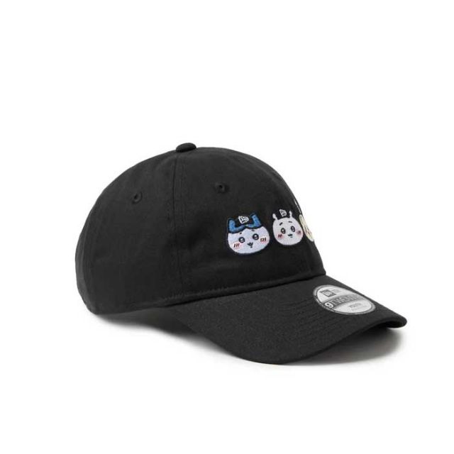 ニューエラ キッズ キャップ ちいかわ Youth 9TWENTY NEW ERA 14864477 アイボリー 帽子 子供用 6歳〜15歳 サイズ調整 クロスストラップ カーブドバイザー ハチワレ うさぎ キャラクター コラボ キッズ帽子