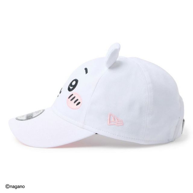 ニューエラ キッズ キャップ ちいかわ NEW ERA Child 9TWENTY ハチワレ 14864499 ホワイト ラディアントブルー 帽子 子供用 2歳〜6歳 クロスストラップ サイズ調整 カーブドバイザー コットン キャップ