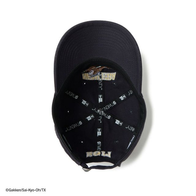 ニューエラ キッズ 最強王図鑑 ティラノサウルス 9TWENTY キャップ カーキ NEW ERA Youth コットン クロスストラップ 帽子 小学生 恐竜 アニメ コラボ 14857674 YTH920 SAI-KYO-OH