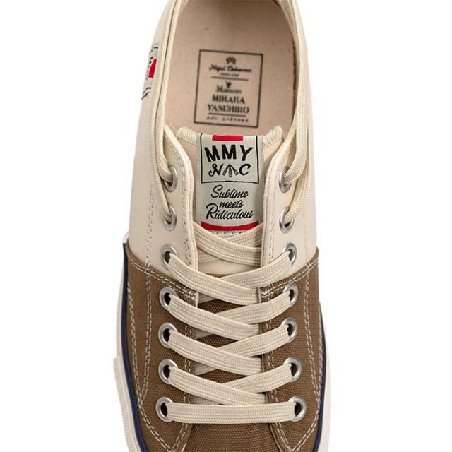 ナイジェル ケーボン メゾン ミハラヤスヒロ コラボ スニーカー Nigel Cabourn  MIHARA YASUHIRO SPLIT SNEAKER  スプリットスニーカー [220413]
