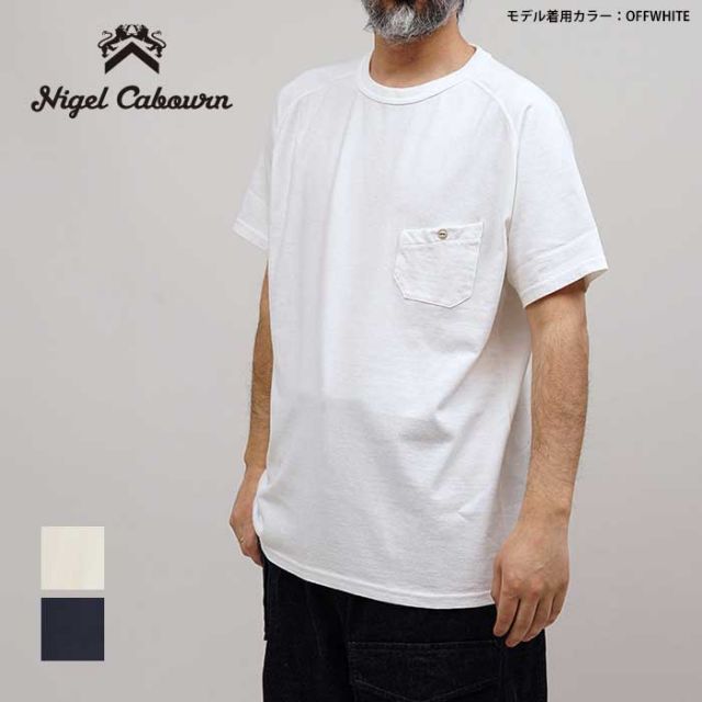 NIGEL CABOURN 5.6 OZ BASIC T-SHIRT