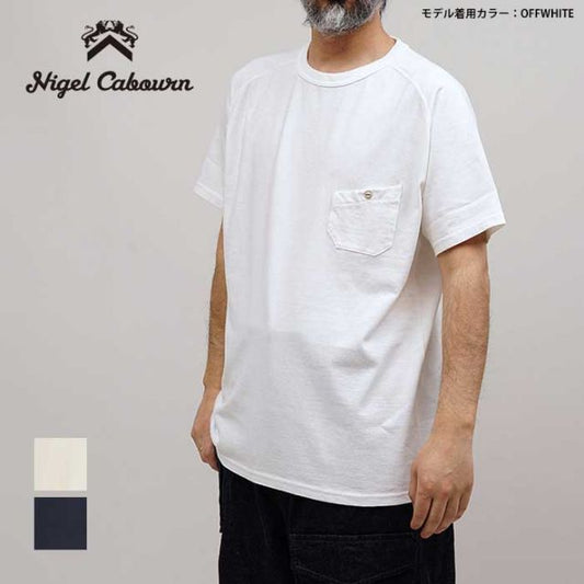 NIGEL CABOURN 5.6 OZ BASIC T-SHIRT
